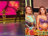 Andrea Escalona baila en Hoy antes de dar a luz y acusan que arriesgó su salud