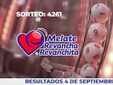 Resultados del sorteo 4261 del Melate, Revancha y Revanchita de este 4 de septiembre del 2026.