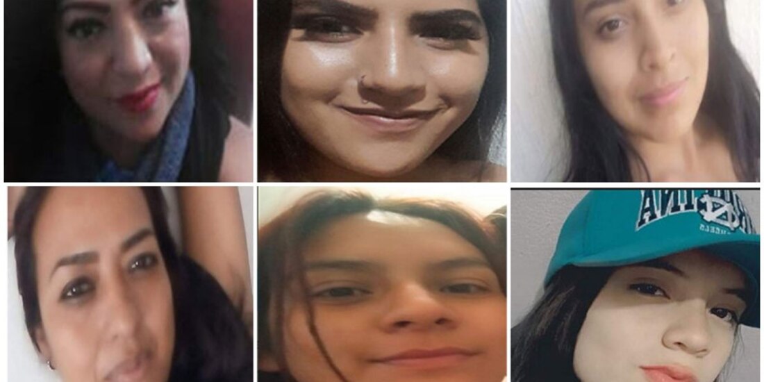 Cinco de estas seis mujeres habrían sido encontradas sin vida.