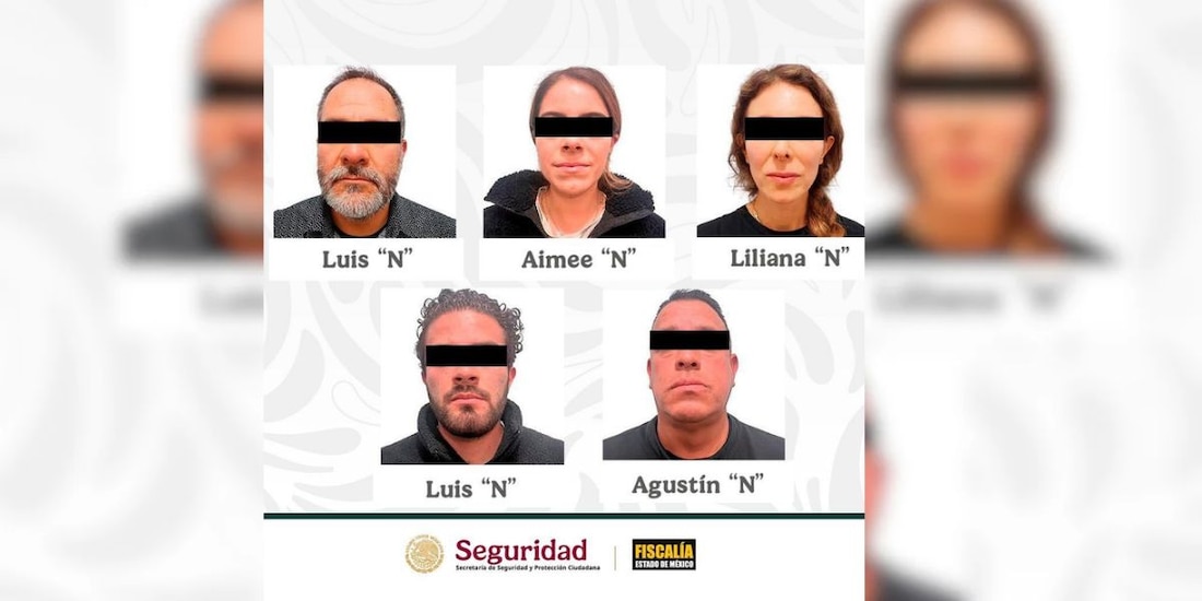 El exfuncionario michoacano, su esposa y sus hijos fueron detenidos por su probable participación en una red de extorsión