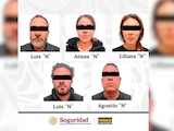 El exfuncionario michoacano, su esposa y sus hijos fueron detenidos por su probable participación en una red de extorsión