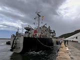 Los buques mexicanos llevaron 388 toneladas de ayuda al puerto de La Guaira.