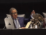 El presidente del Senado de la República, Higinio Martínez Miranda, el 7 de octubre de 2026.