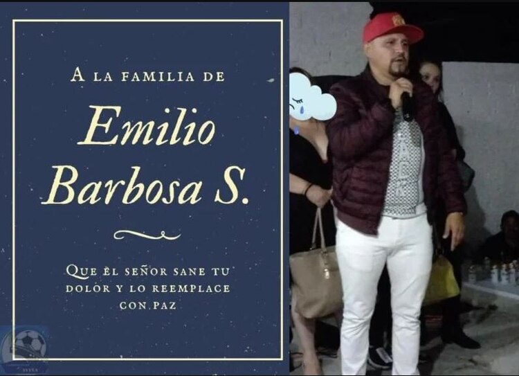Despiden en redes sociales al cantante Javier Emilio Barbosa
