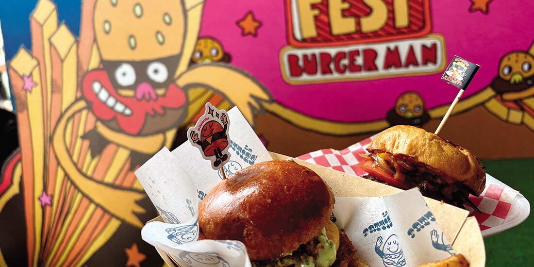 Algunas de las opciones culinarias que se presentaron en el festival.