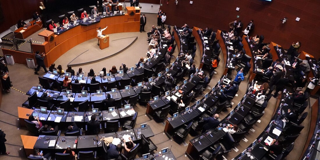 Conmemoración del Día del Niño y la Niña, en el Senado. Participaron niños de diferentes estados durante la Sesión Ordinaria.