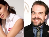 Millie Bobby Brown y David Harbour