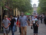 Centro de Guadalajara, Jalisco, durante la pandemia del Covid-19.