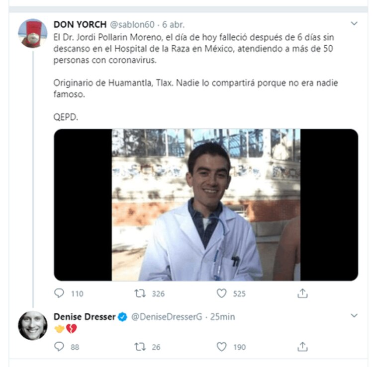 Denise Dresser confundió al actor porno