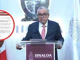 El gobernador Rubén Rocha Moya