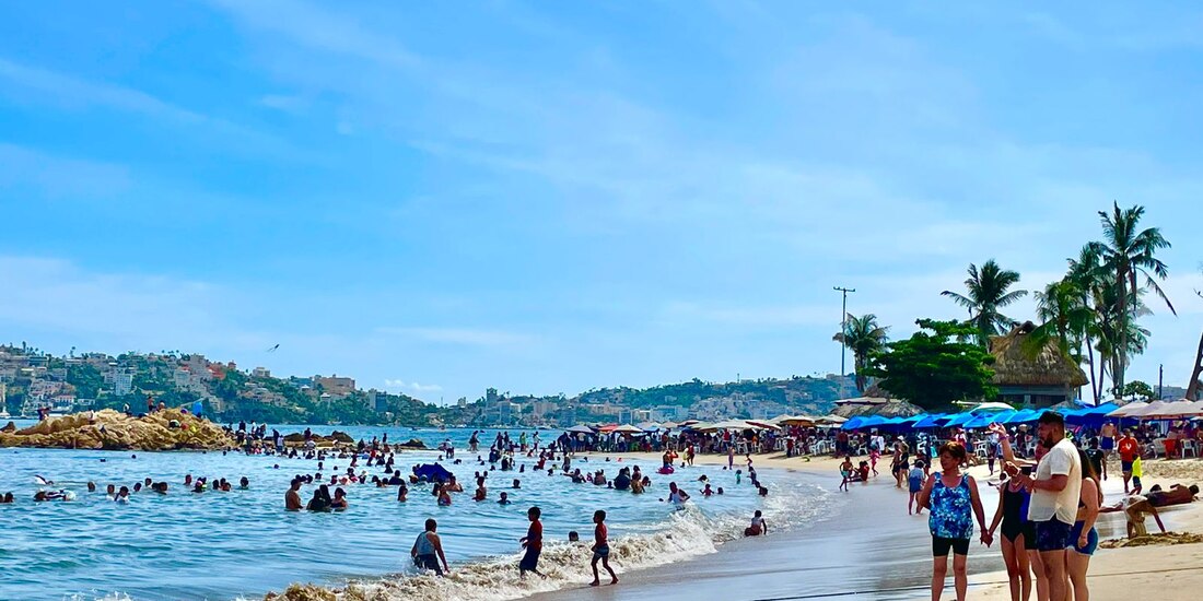 Destinos turísticos de Guerrero registraron 80 por ciento de ocupación hotelera.