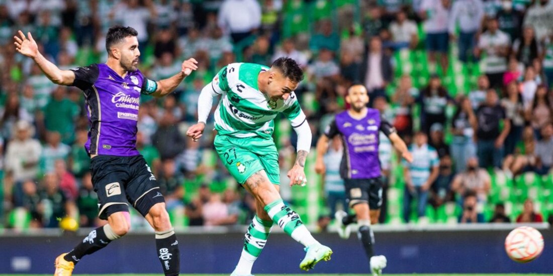 Santos goleó 3-0 al Mazatlán en la Jornada 17 del pasado Apertura 2022.