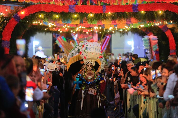 Se llevó a cabo el concurso estatal de catrinas y catrines “Almas Tamaulipecas.