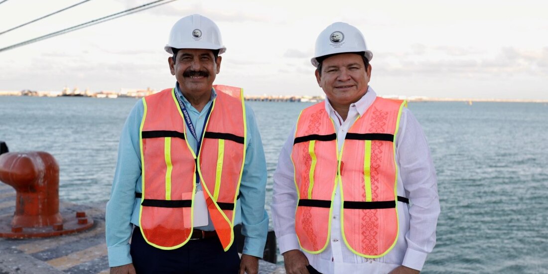 Puerto de Progreso, eje estratégico nacional y motor económico de Yucatán.