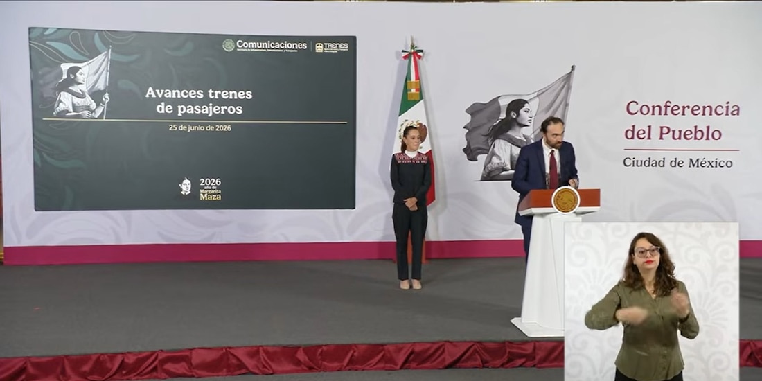 Informe de los proyectos de los trenes del Gobierno federal.
