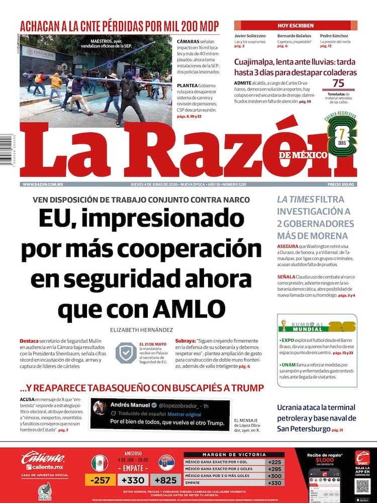 La Razón 04 Junio 2026