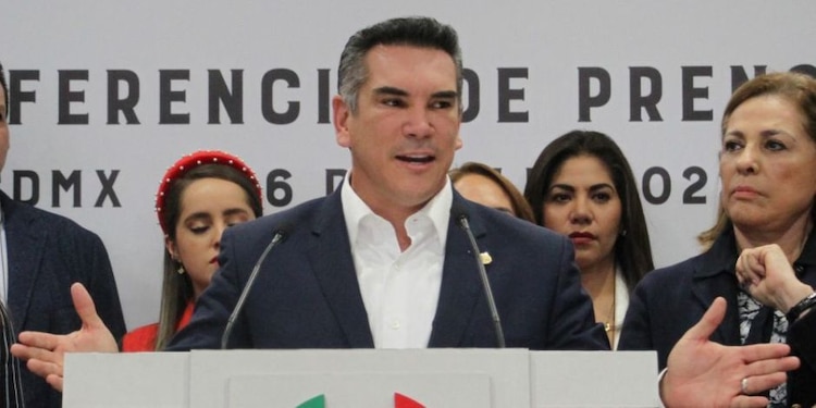 Alejandro Moreno, dirigente nacional del PRI.
