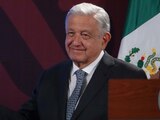 López Obrador, durante su conferencia matutina.