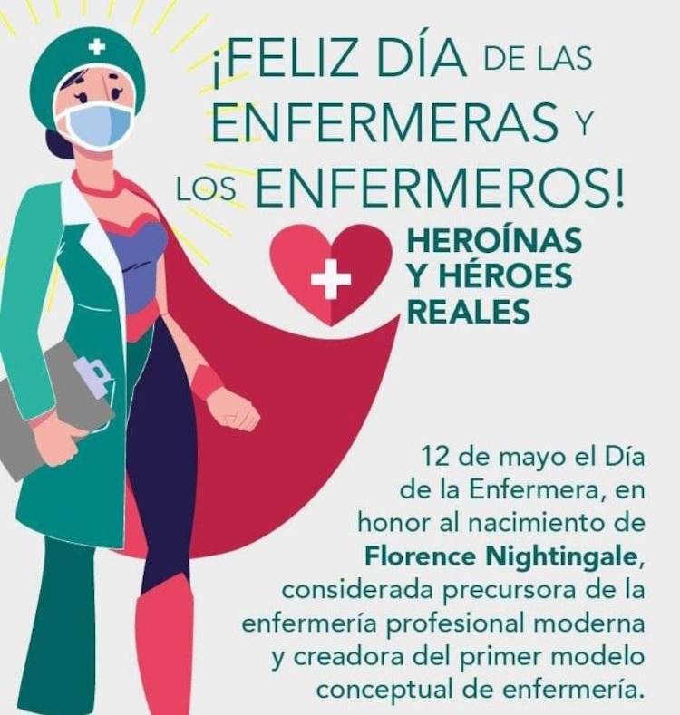 Imágenes del Día Internacional de la Enfermera y el Enfermero para enviar por WhatsApp