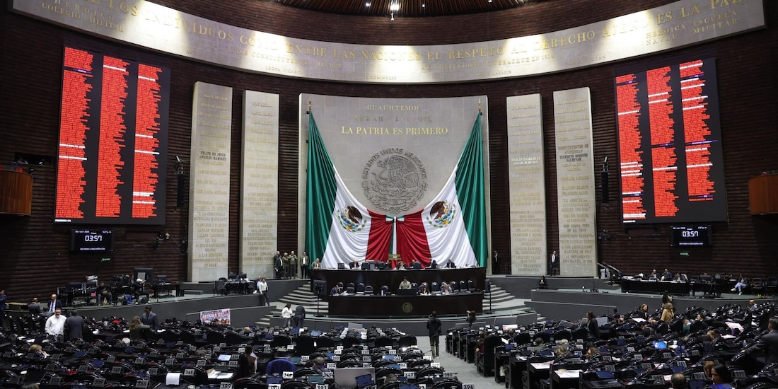 Sesión ordinaria en la Cámara de Diputados, en una fotografía ilustrativa.