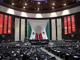 Sesión ordinaria en la Cámara de Diputados, en una fotografía ilustrativa.