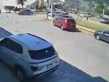 Captan momento exacto en que colapsa techo de iglesia en Tamaulipas