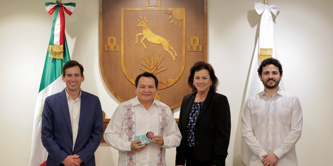 El gobernador Joaquín Díaz Mena refuerza la cooperación con el Puerto de Panama City para impulsar el desarrollo de Puerto Progreso.