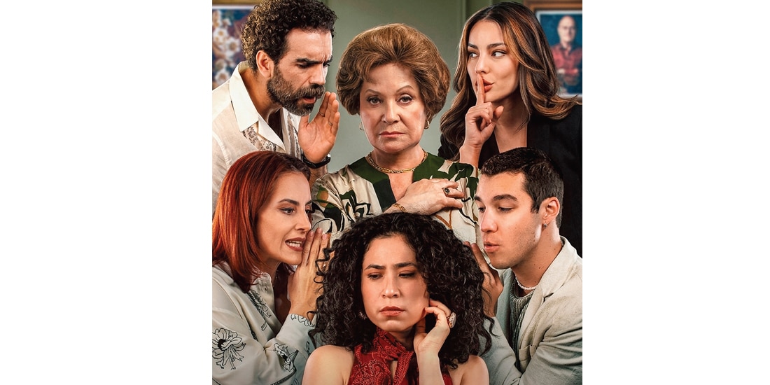 EL ELENCO en un cartel de la producción.