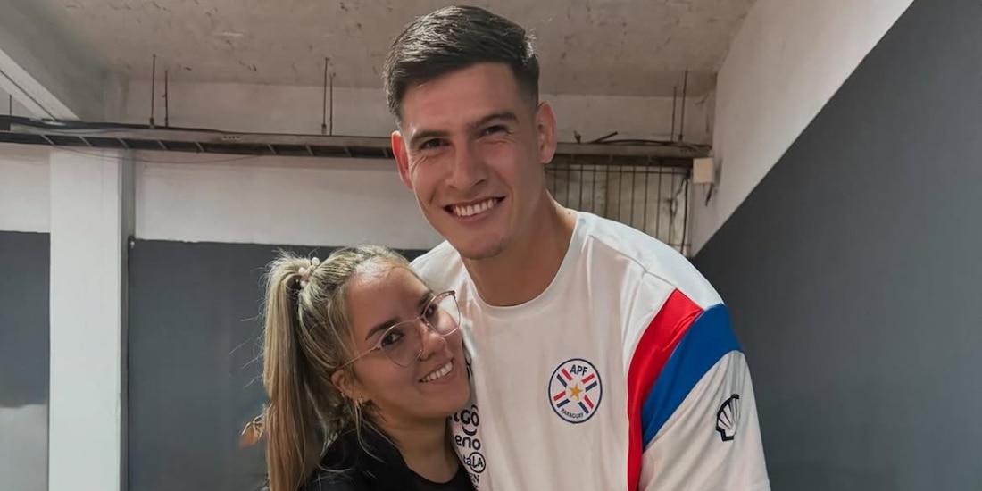 La esposa de Orlando Gill, portero de Paraguay en la Copa del Mundo 2026, es Melissa Ávalos