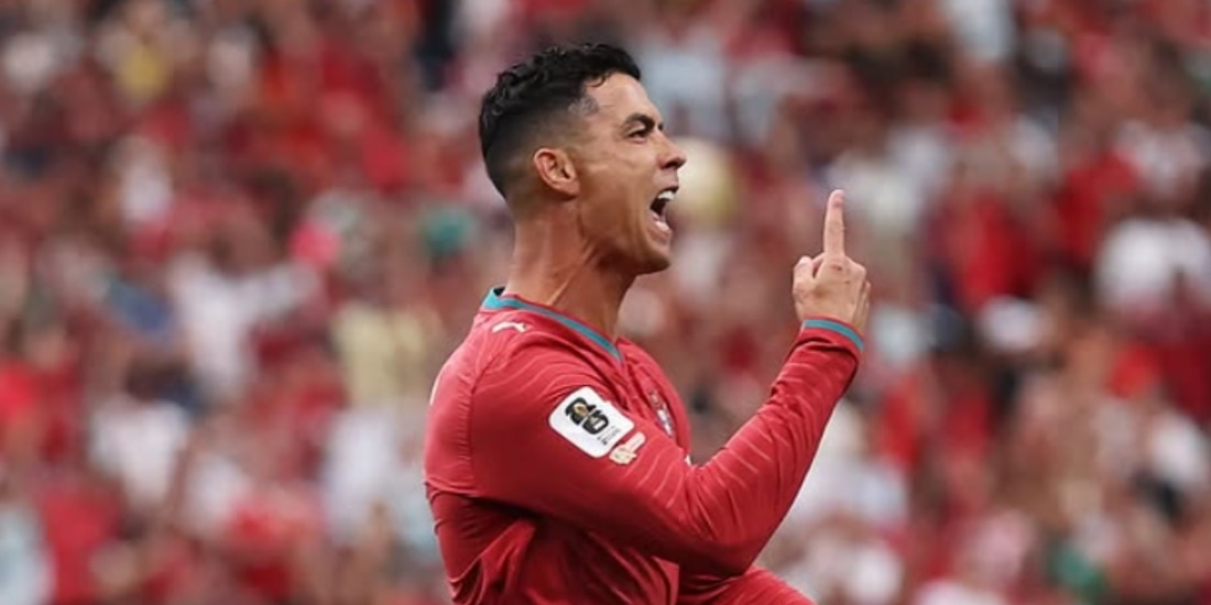 El doblete del portugués también lo convirtió en el máximo goleador de Portugal en la historia de las Copas del Mundo.