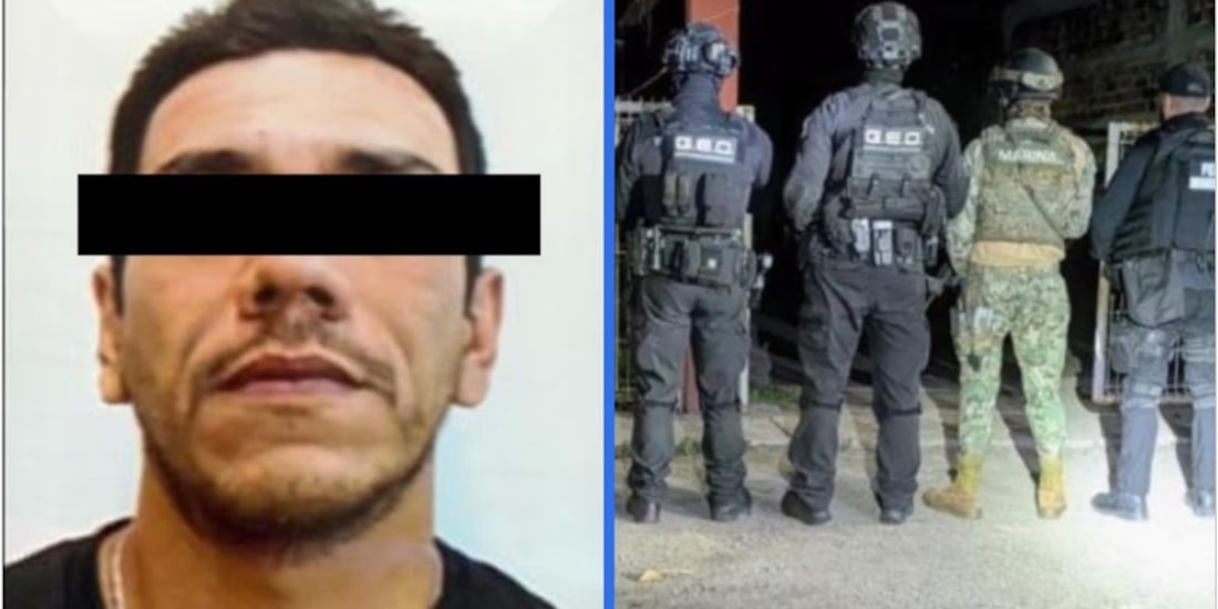 Imagen proporcionada por las autoridades federales.
