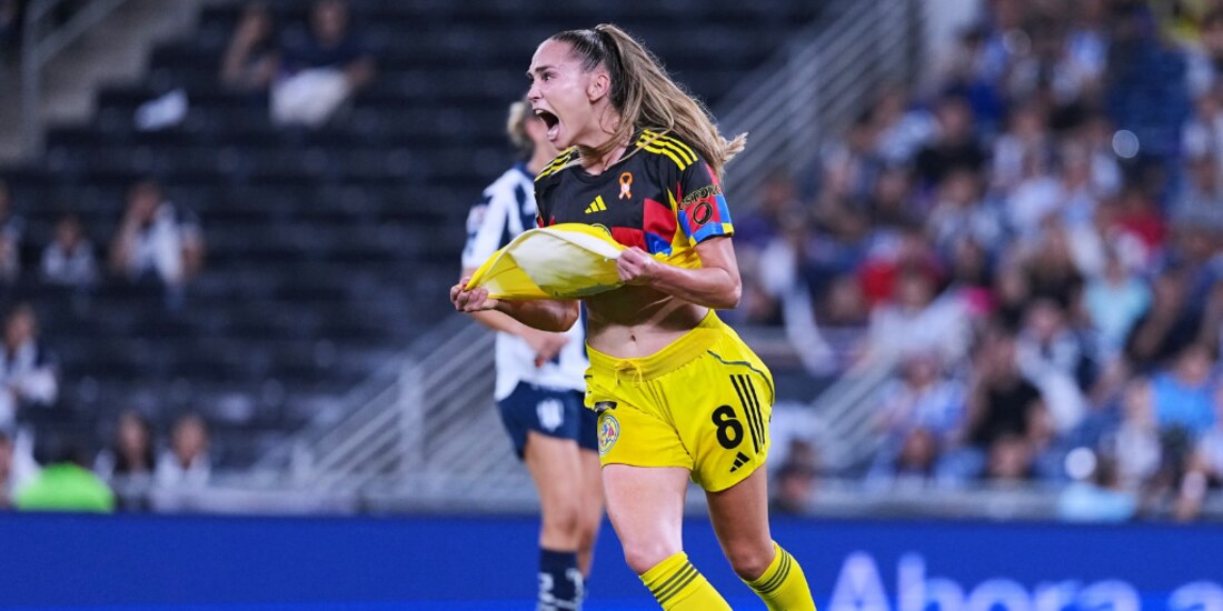 América y Monterrey igualaron a uno en el Gigante de Acero.