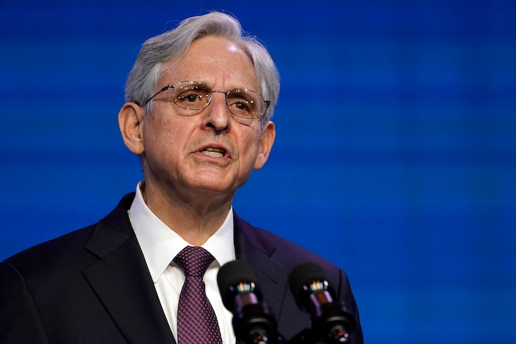 El juez Merrick Garland.
