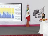 Presentación de informe en Palacio Nacional.