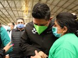 El candidato del PVEM, Ricardo Gallardo, acudió el sábado a la comunidad de San Pedro Huitzquilico. Plantea vivir sin miedo y con mayor calidad de vida en la regiones potosinas.
