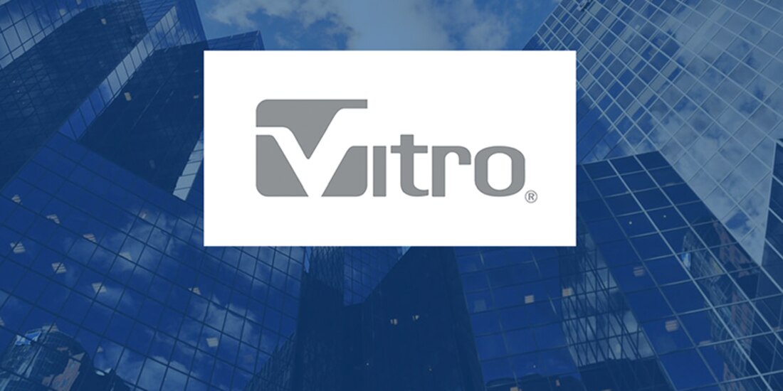 Logotipo de la empresa Vitro.