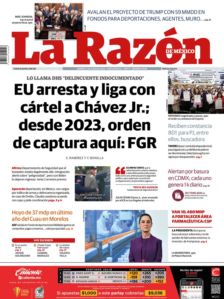 La Razón 04 Julio 2025