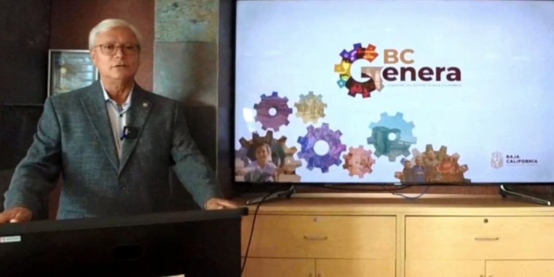 El gobernador de Baja California, Jaime Bonilla Valdez, el 20 de agosto de 2020.