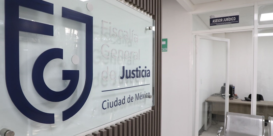 Aspecto de la Fiscalía General de Justicia de la Ciudad de México.