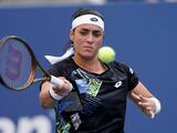 Ons Jabeur en un partido del US Open 2023.