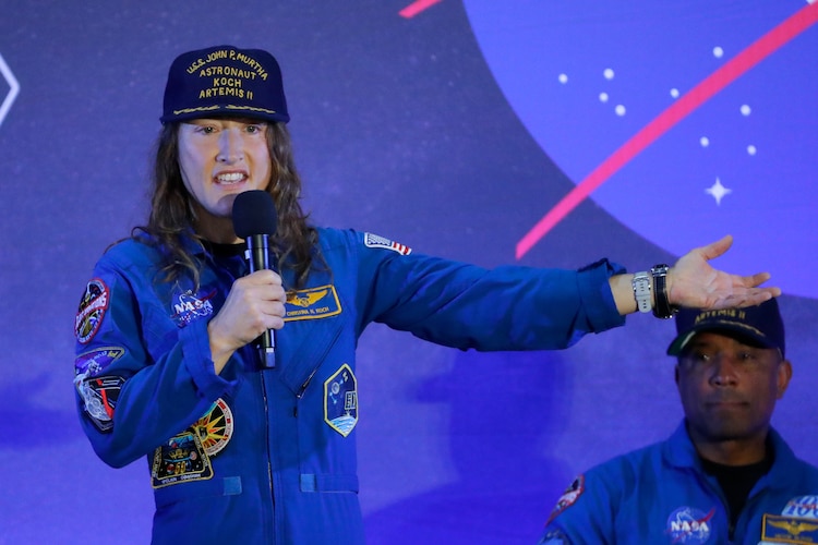 La astronauta Christina Koch