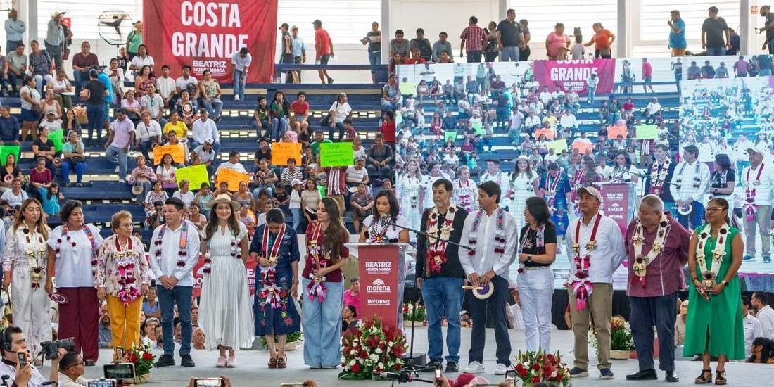 ‘Estoy lista para lo que venga’, afirma Beatriz Mojica durante su Segundo Informe Legislativo.