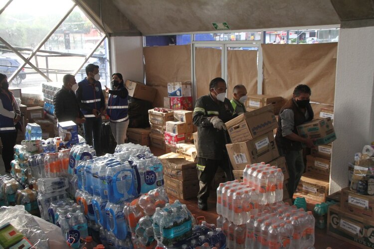 Alcaldía Benito Juárez entrega apoyo para damnificados por el huracán Grace