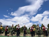 La presidenta Claudia Sheinbaum encabezó en Santiago Xalitzintla, Puebla, el inicio de la Jornada Nacional de Reforestación.