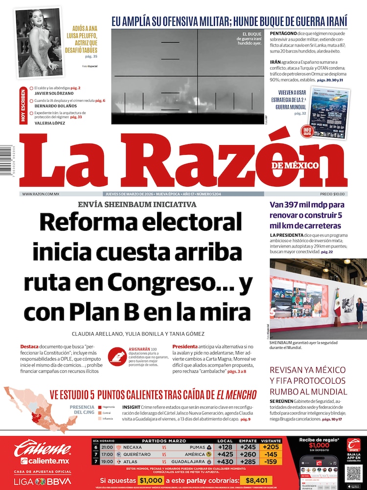 La Razón 05 Marzo 2026