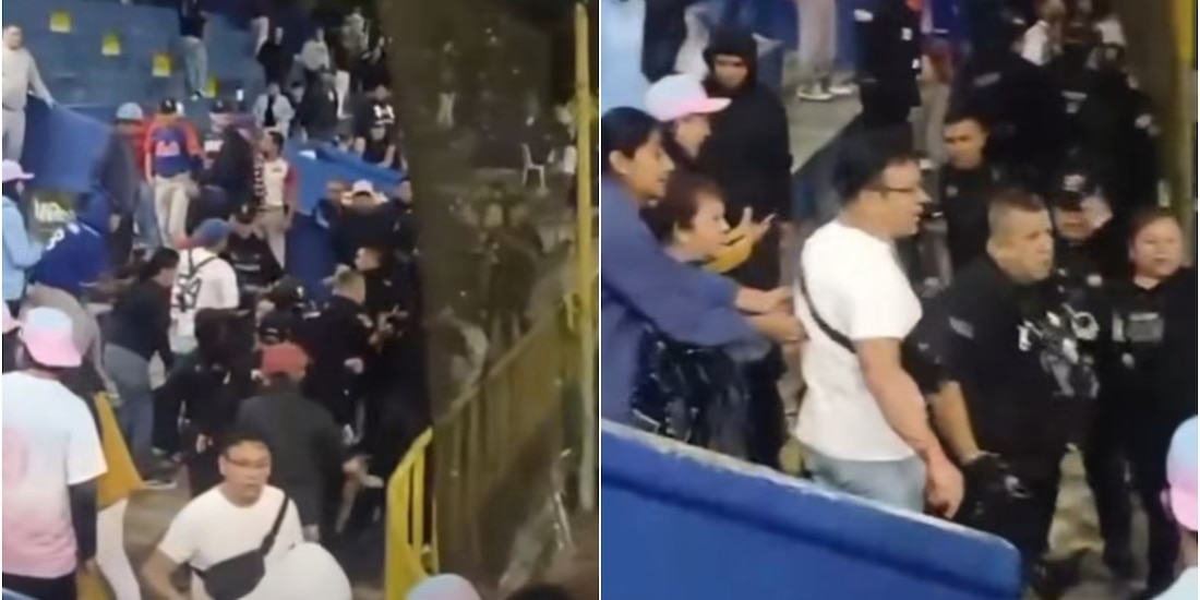 Reportan lesionados tras trifulca durante partido de béisbol en Veracruz.