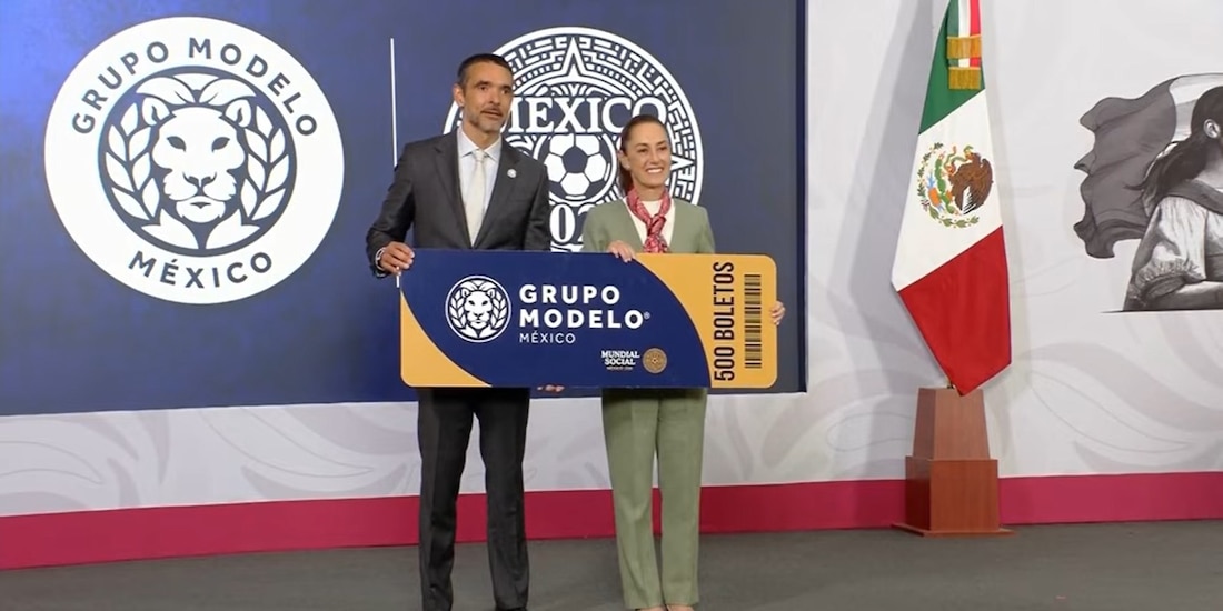 El anuncio fue hecho en Palacio Nacional.