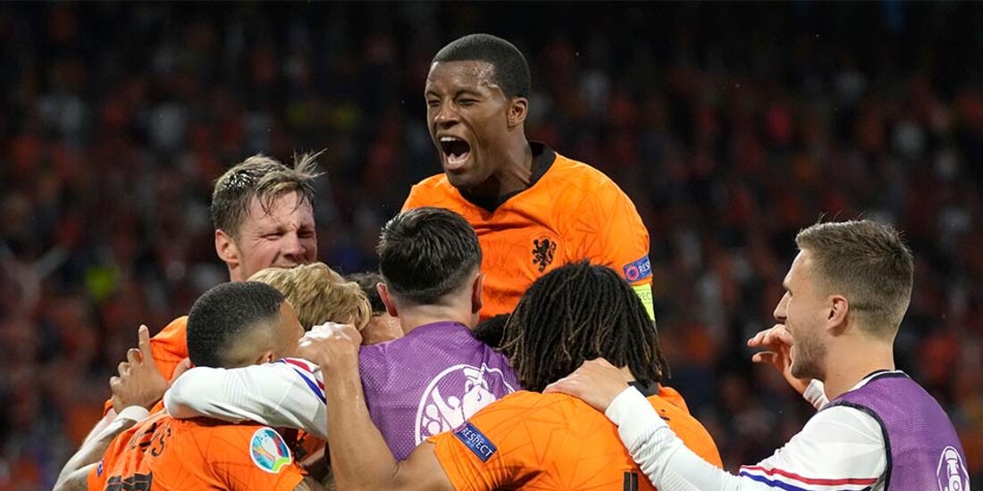 Holanda vence a Ucrania en su primer duelo de la Eurocopa 2021.