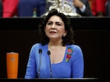 La coordinadora de la Bancada Naranja, Ivonne Ortega Pacheco