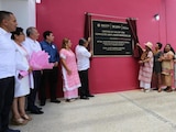 Evelyn Salgado inaugura el Centro de Salud con Servicios Ampliados de Marquelia.
